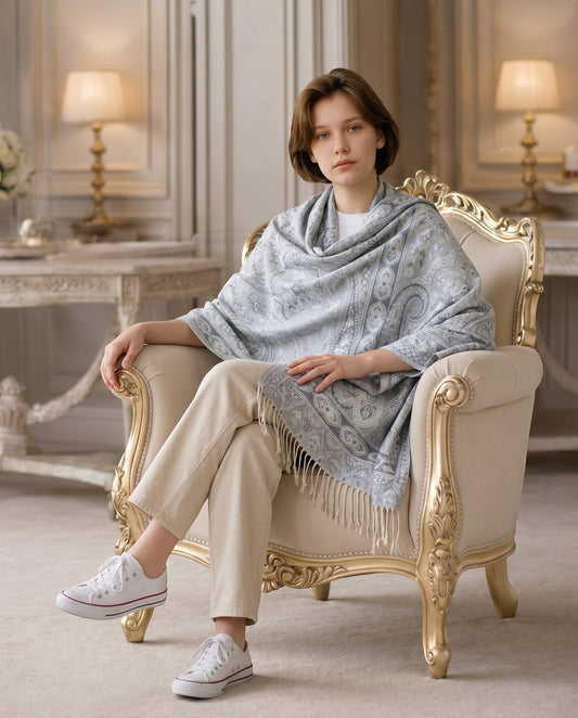 How to Style a Silk Shawl: Five Ways to Wear a Luxury Piece