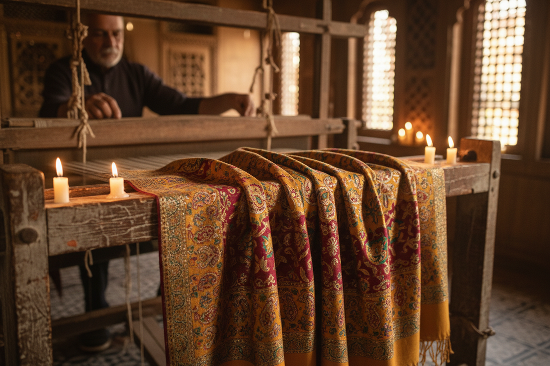 The Story of Kashmiri Handwoven Shawls: A Legacy in Every Thread