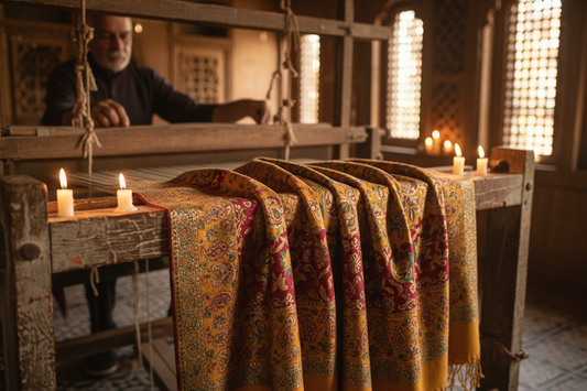 The Story of Kashmiri Handwoven Shawls: A Legacy in Every Thread
