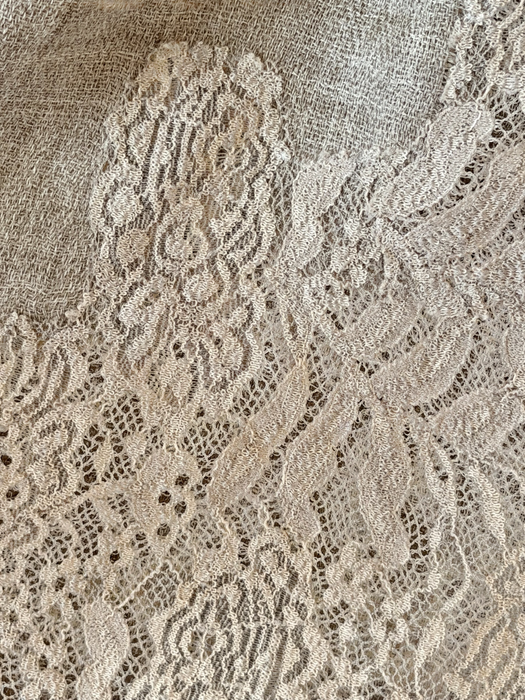 Kashmiri Shawl | Valentino Lace | Bronze